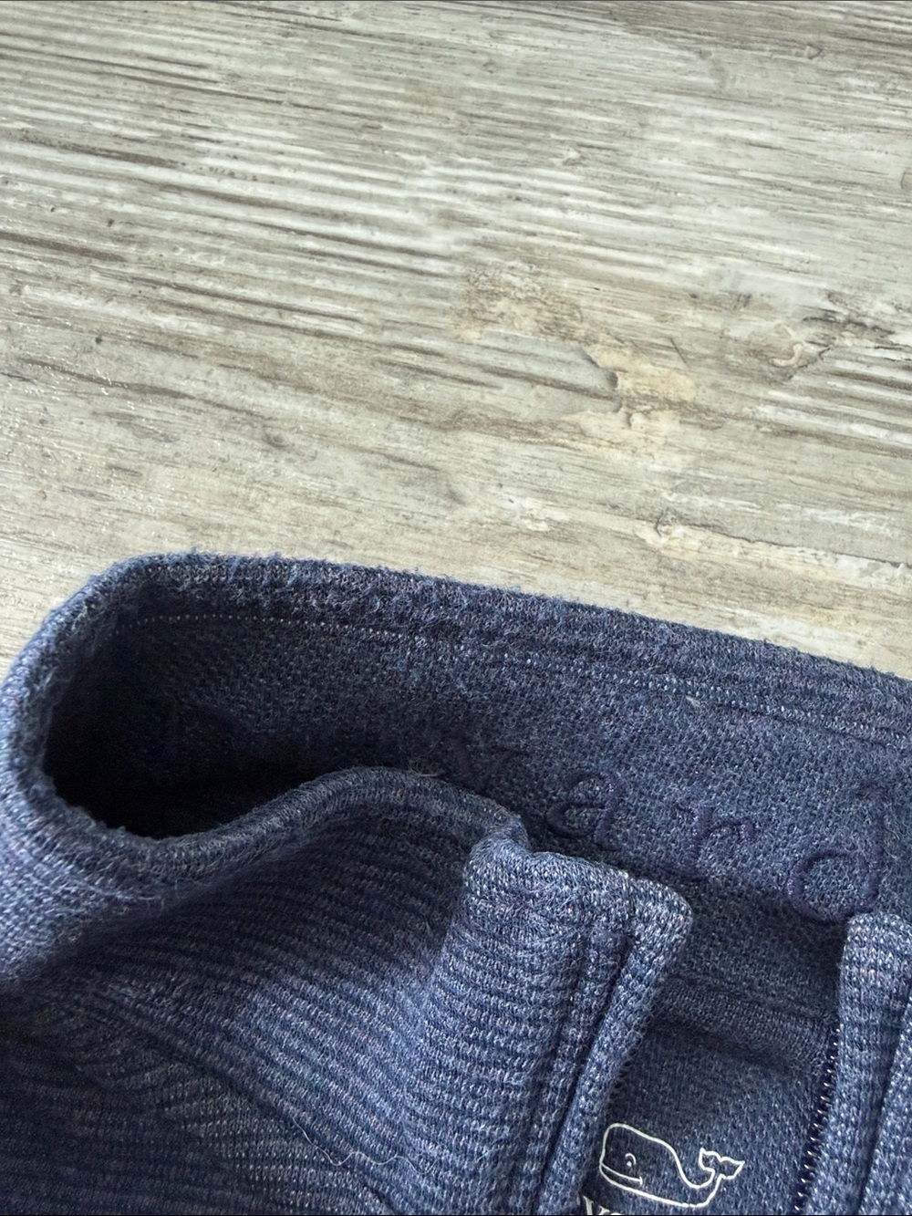 Vineyard Vines Boys Navy Quarter-Zip Pullover - Picture 4 of 4